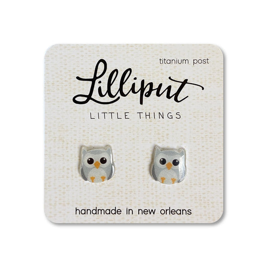 Lilliput- Cute Owl Earrings