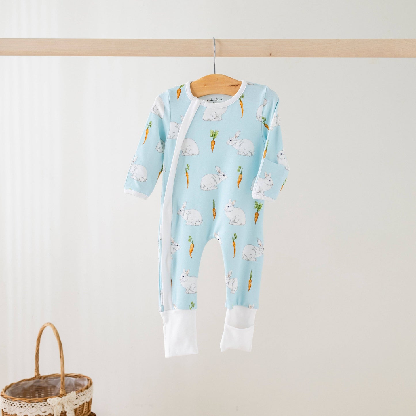 Nola Tawk - Bunny Hop Organic Cotton Kids Pajamas