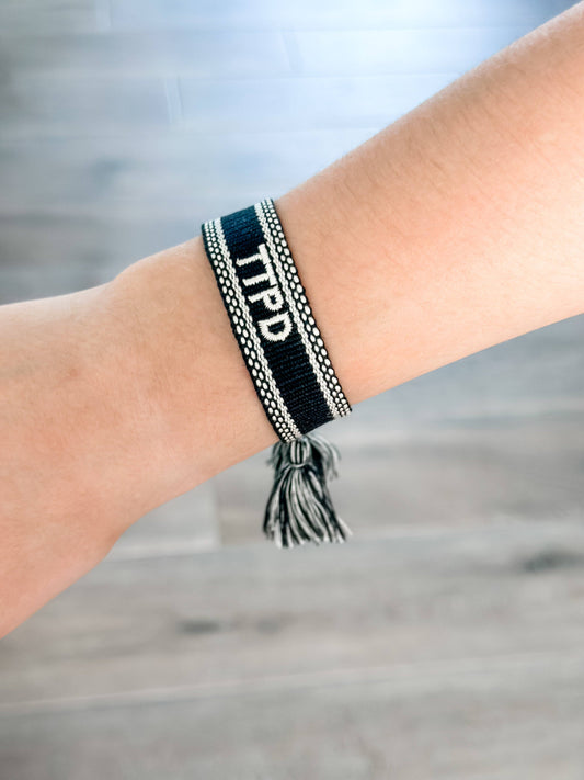 Harris Girls & Co. - Taylor Swift "TTPD" Woven Bracelet