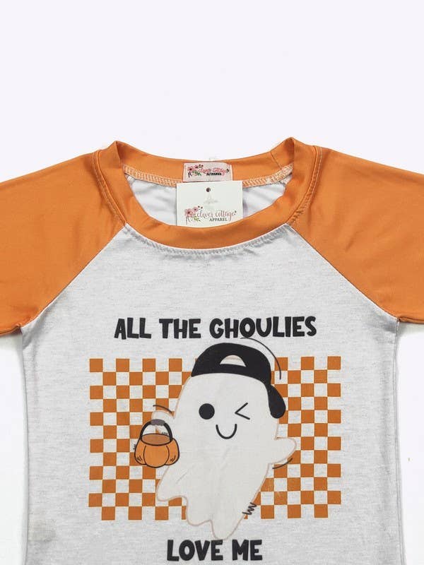 Clover Cottage - Ghoulies Love Me Boy Raglan