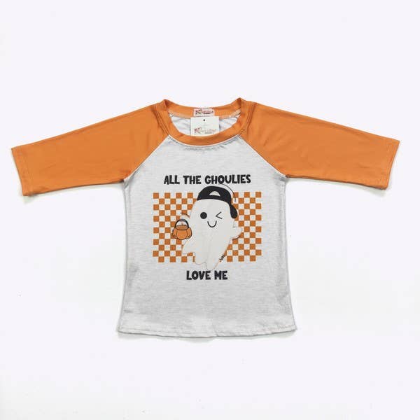 Clover Cottage - Ghoulies Love Me Boy Raglan