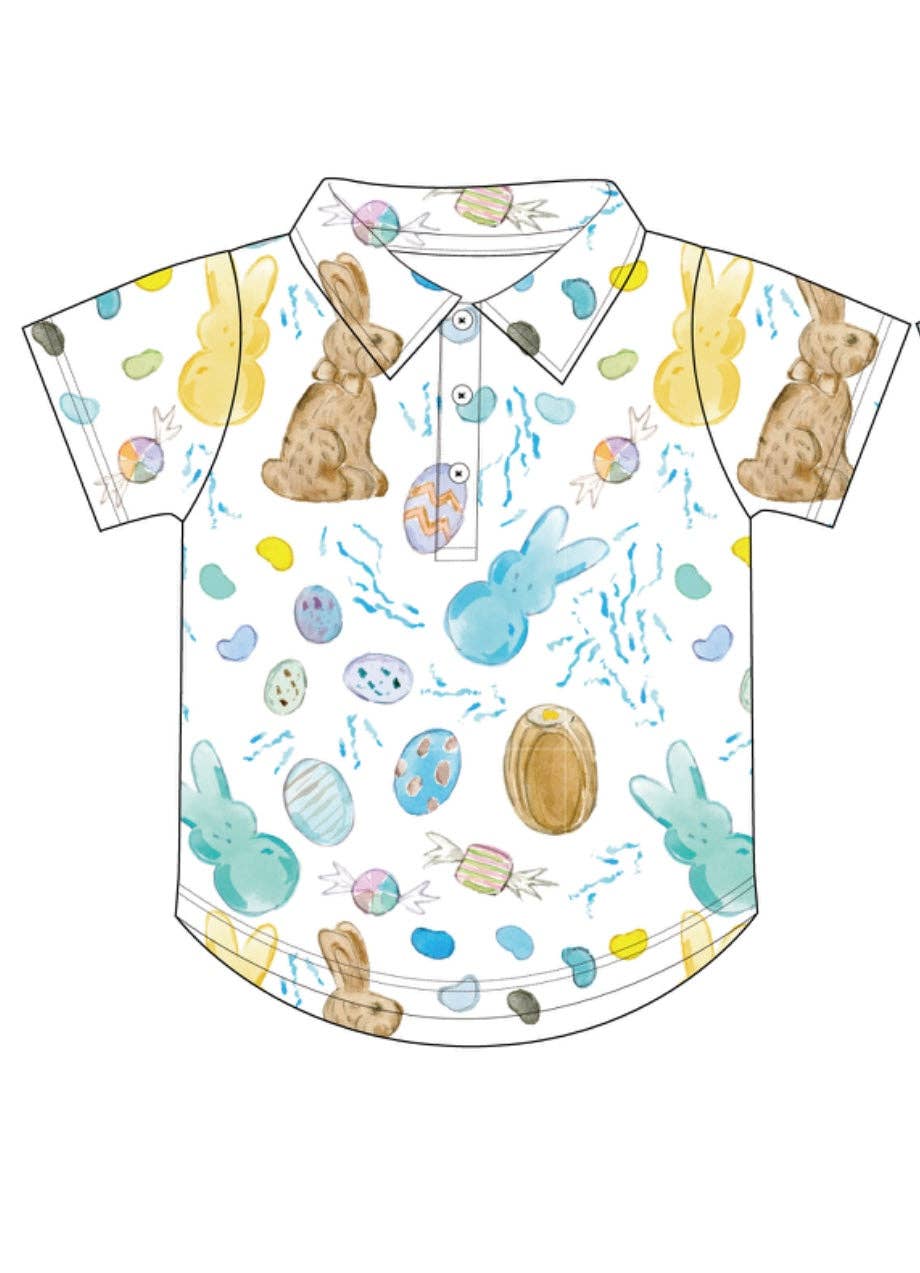 Sweet Bay Clothing - Easter Candy Polo Shirt