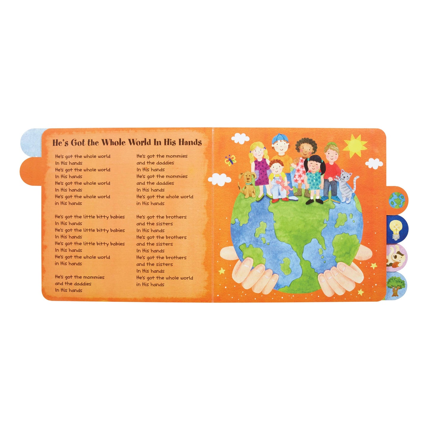 C.R.Gibson Signature | Baby & Kids - Jesus Loves Me Tab Board Book