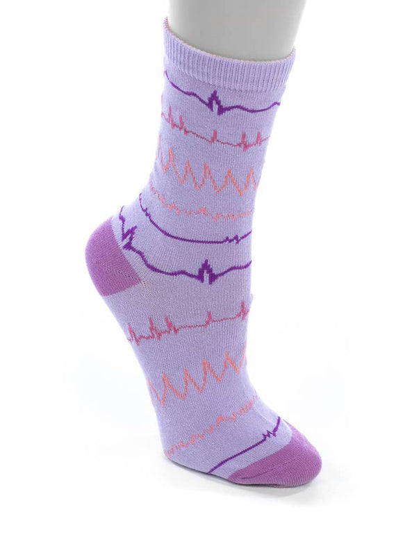Purple Rhythm Unisex Nurse Socks