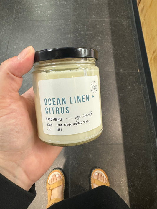 Wolf River Candle Foundry Ocean Linen Citrus