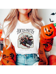 Hocus Pocus Graphic Tee Halloween Tees Fall Tees
