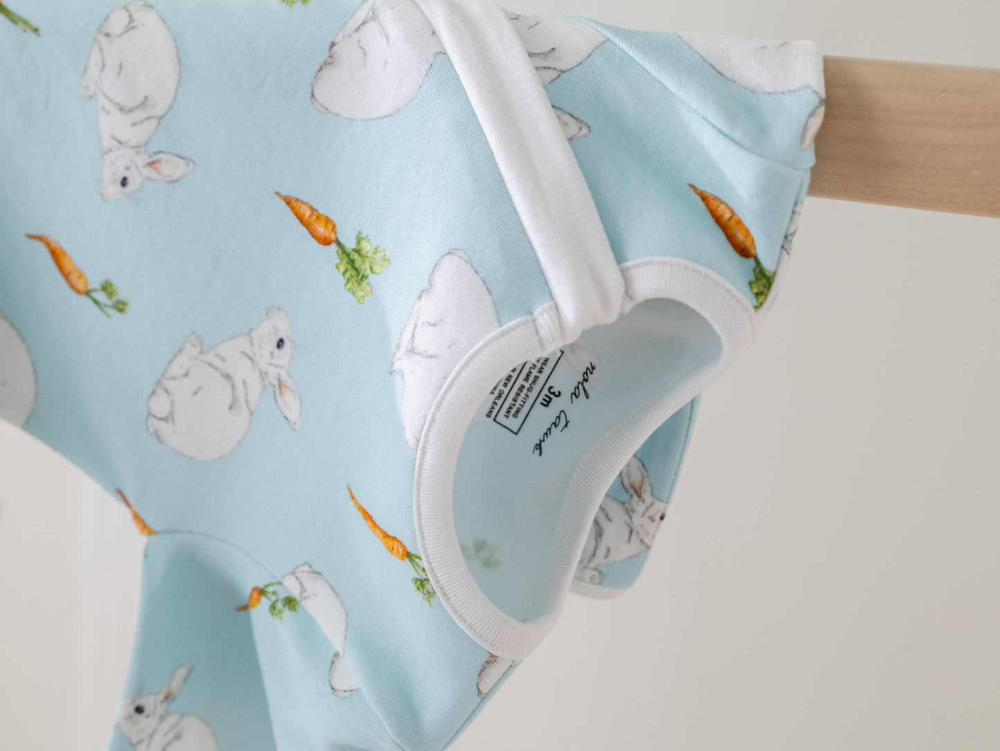 Nola Tawk - Bunny Hop Organic Cotton Kids Pajamas