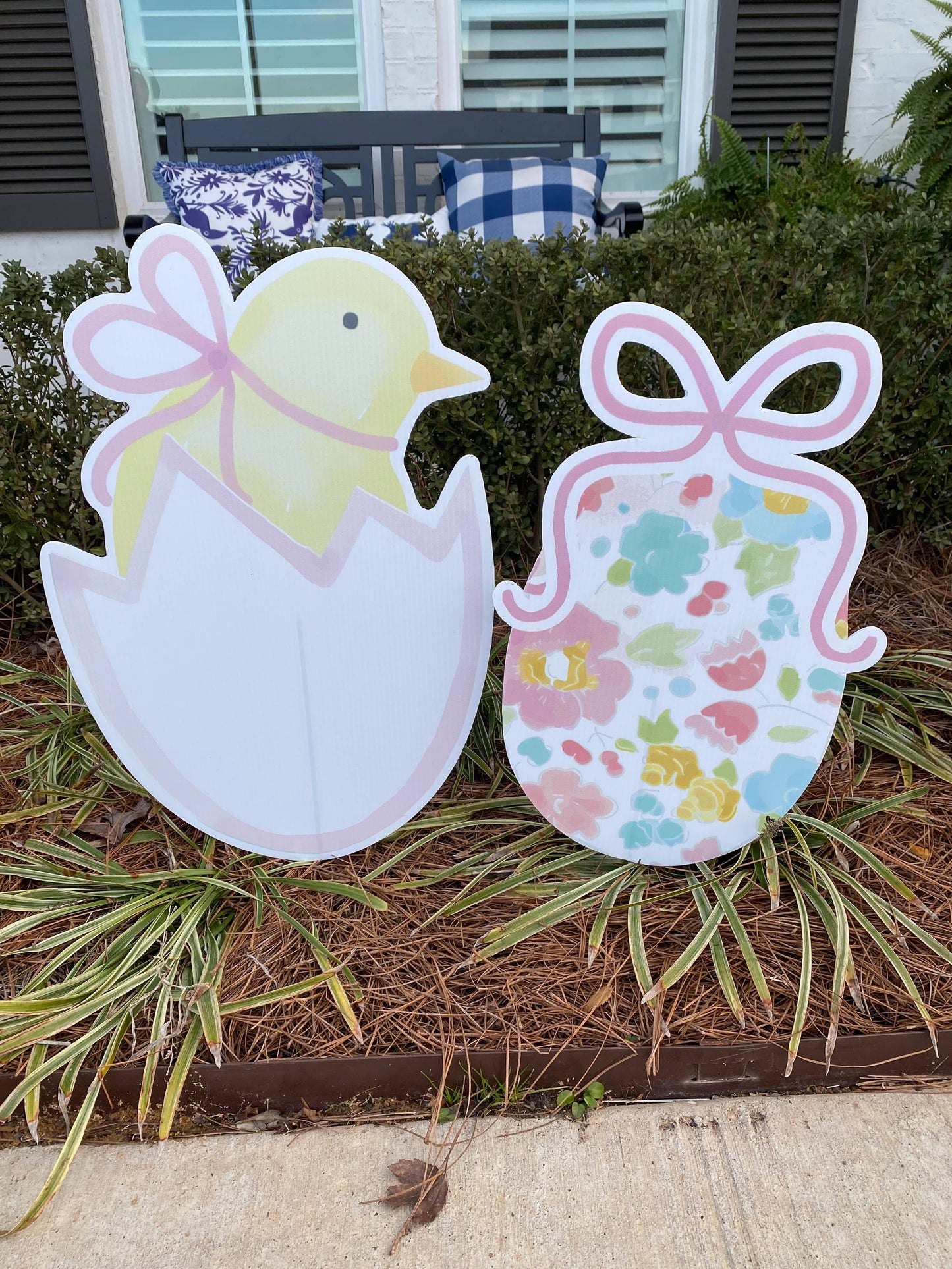 Lovely Reese - Floral Easter Egg