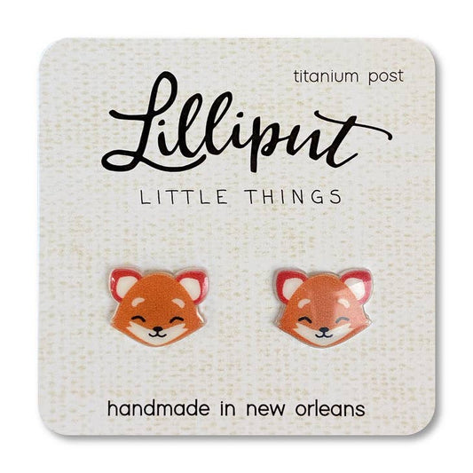 Lilliput- Fox Earrings