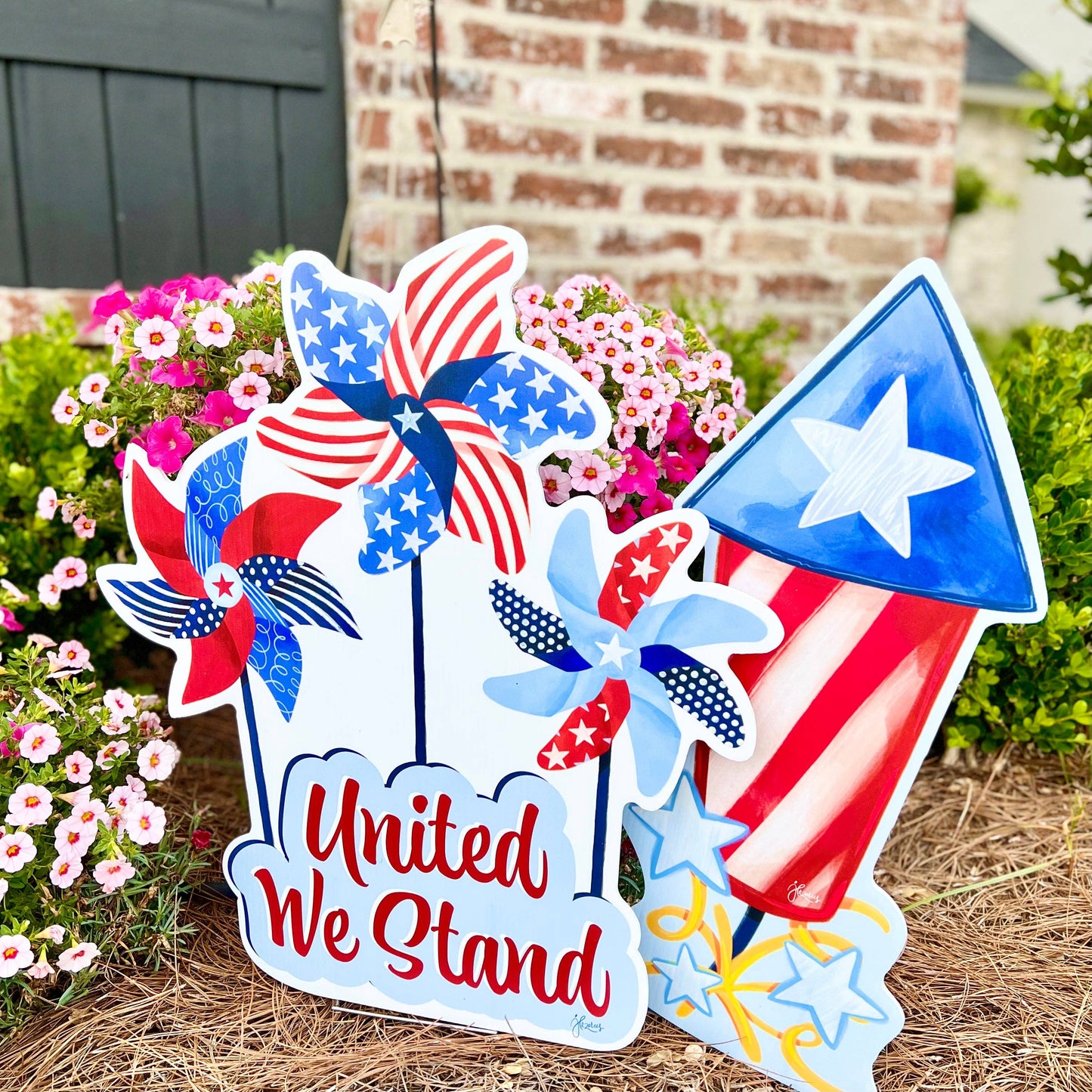 Songbird Grove Collection - Large Pinwheel Trio-United We Stand