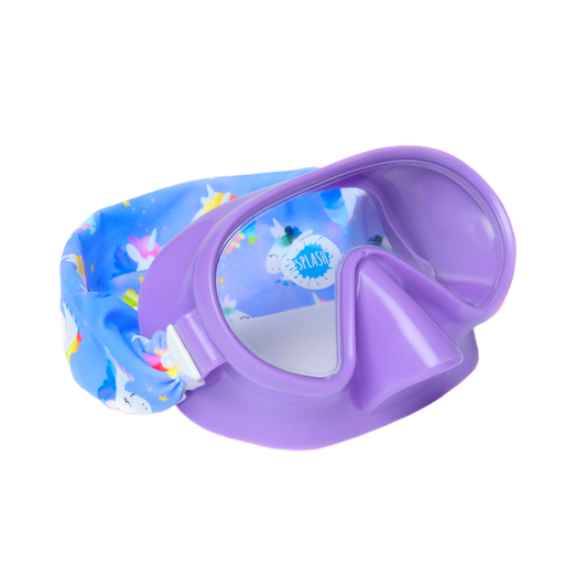 Splash Place Swim Goggles - MASK- Rainbow Unicorn Swim Mask