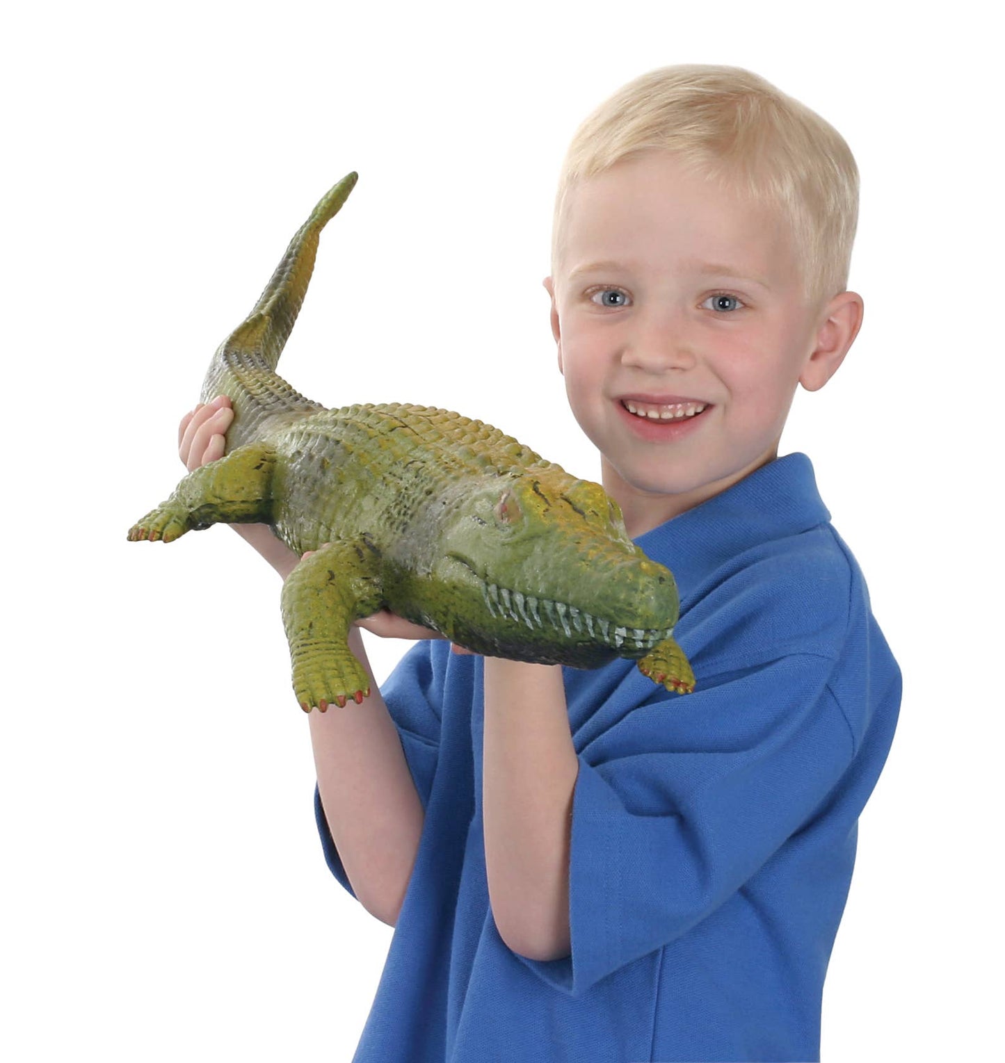 Toysmith - Ginormous Grow Crocodile, 32-Inches, Assorted Colors