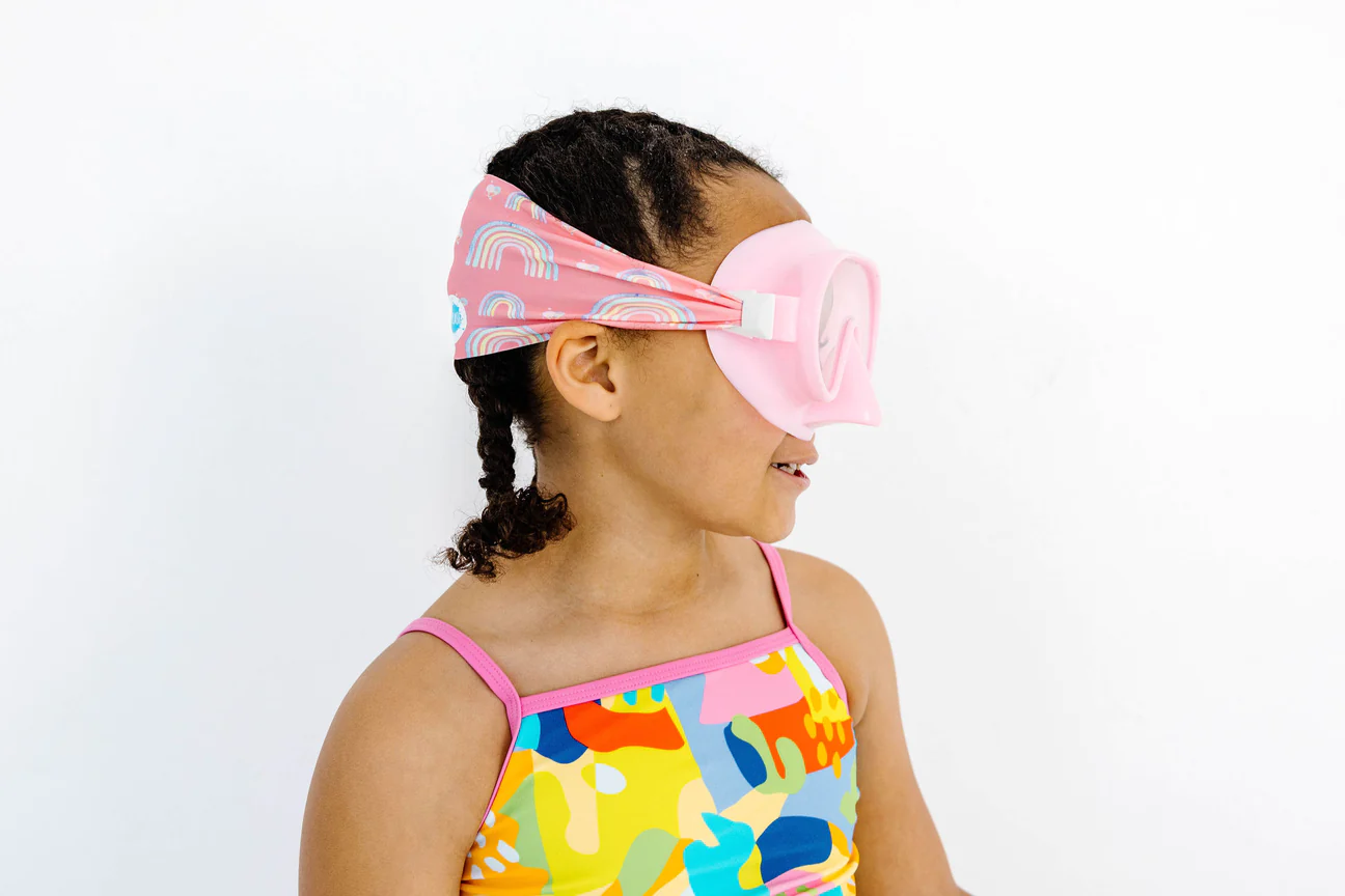Splash Place Swim Goggles - MASK- Over The Rainbow Swim Mask