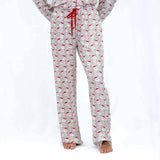 Cheerful Santa Sleep Pants/Shirt Set