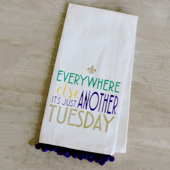 Tuesday Flour Sack Hand Towel
