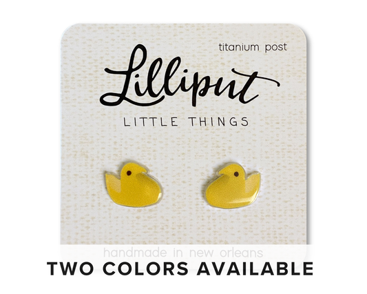Lilliput Little Things - Easter Marshmallow Chick Earrings