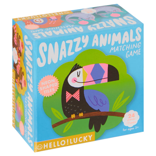 C.R.Gibson Signature | Baby & Kids - Hello!Lucky Snazzy Animals Memory Match