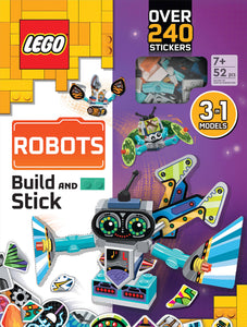 Sourcebooks - LEGO(R) Books. Build and Stick: Robots (HC)