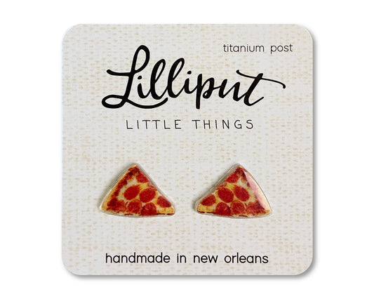 Lilliput Little Things - Pizza Earrings