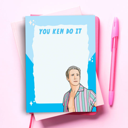 Pop Cult Paper - Barbie Funny Notepad Ken To Do List -  Pop Culture Gift