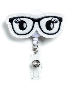 Eye Glasses | Optometrist Badge Reel Holder