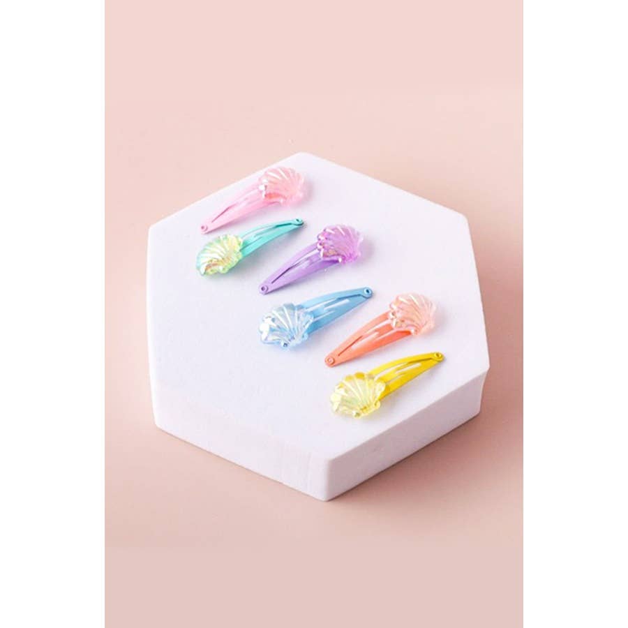 Love and Repeat - Sea Shell Snap Clips