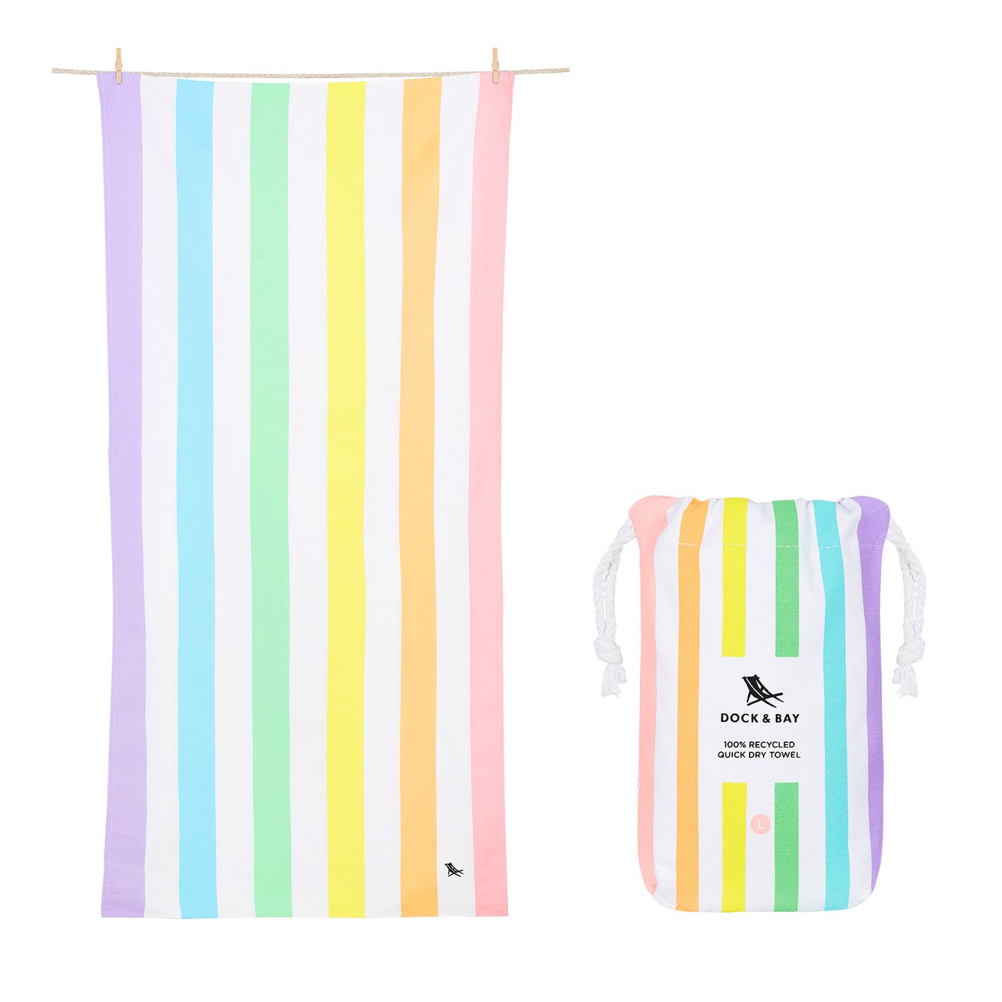 Dock & Bay Quick Dry Towels - Summer - Unicorn Waves