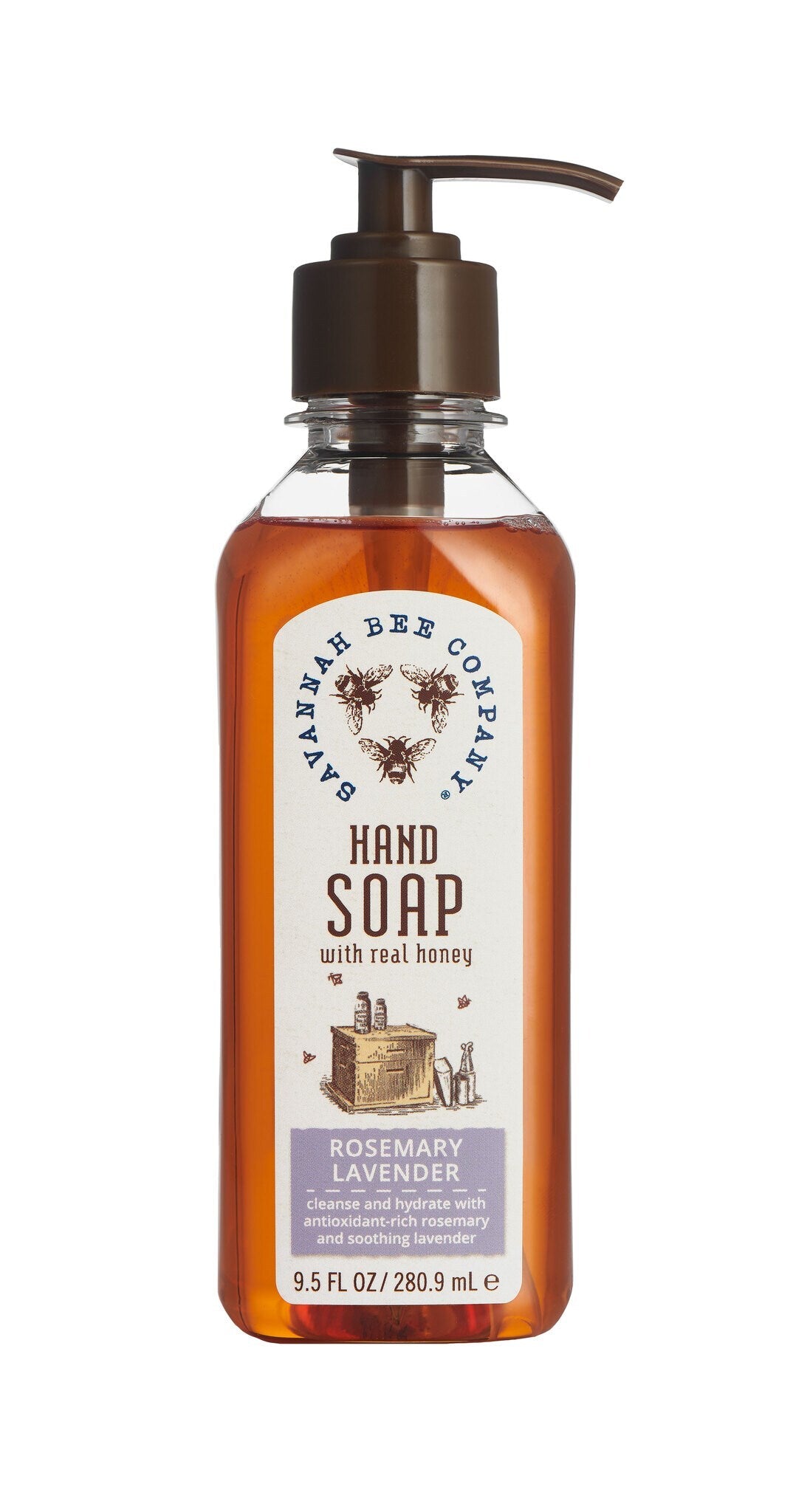 Savannah Bee Company- 
Rosemary Lavender - Hand Soap