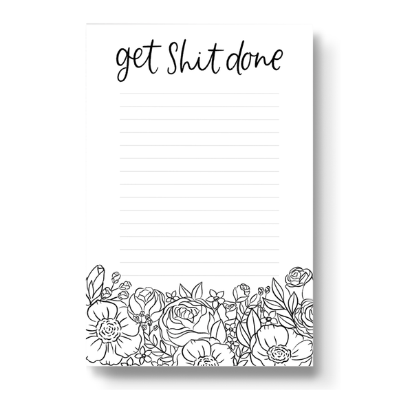 Get Shit Done Extra Large Post-It 4x6 in.