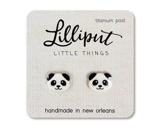 Lilliput Little Things - Panda Earrings