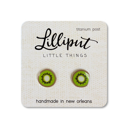 Lilliput- Kiwi Slice Earrings
