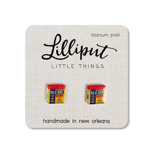 Lilliput- Old Bay Seasoning Earrings