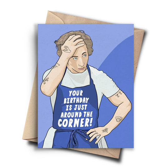 Pop Cult Paper - Corner! The Bear Funny Birthday Card