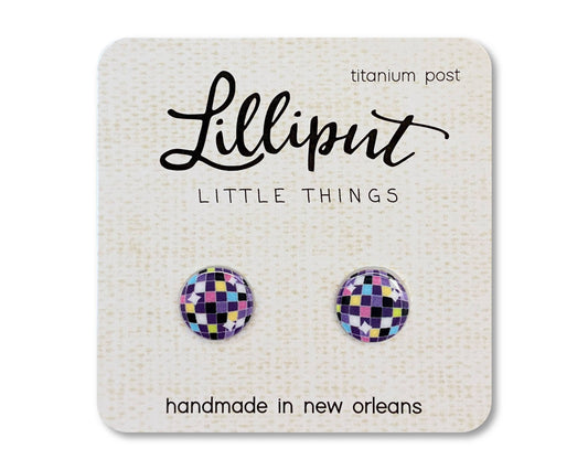 Lilliput Little Things - Disco Ball Earrings