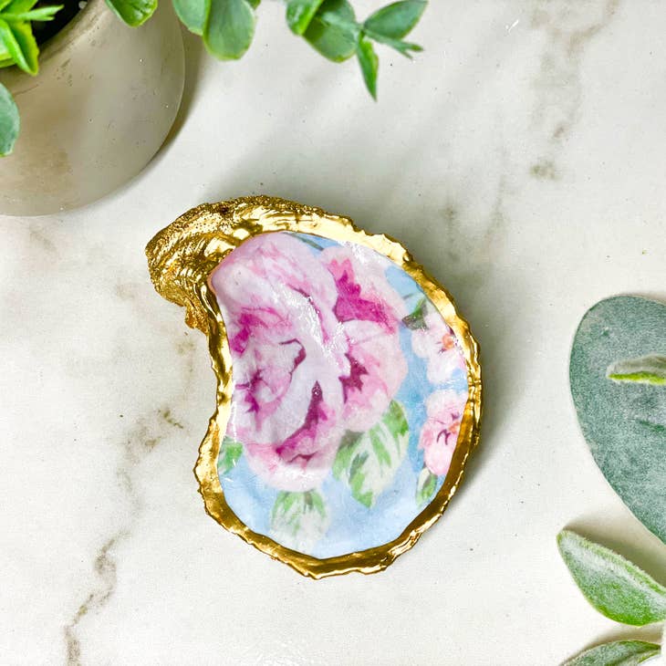 Shabby Chic Oyster Trinket Dish