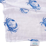 Blue Crab Blanket Swaddle