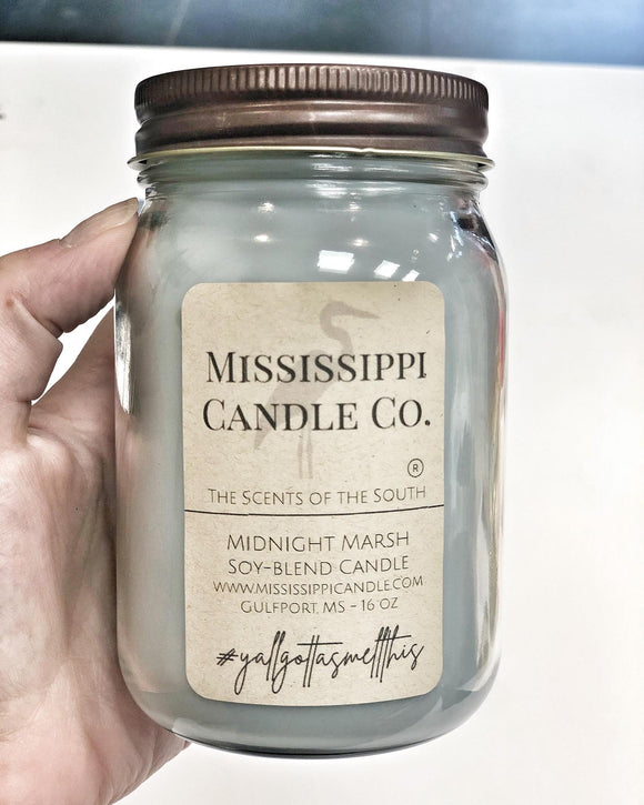 Midnight Marsh Soy-Blend Candle