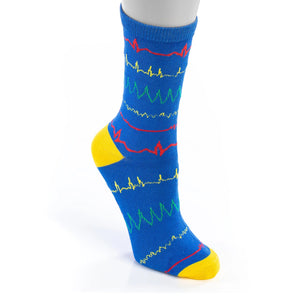 Rainbow Rhythm Unisex Nurse Socks