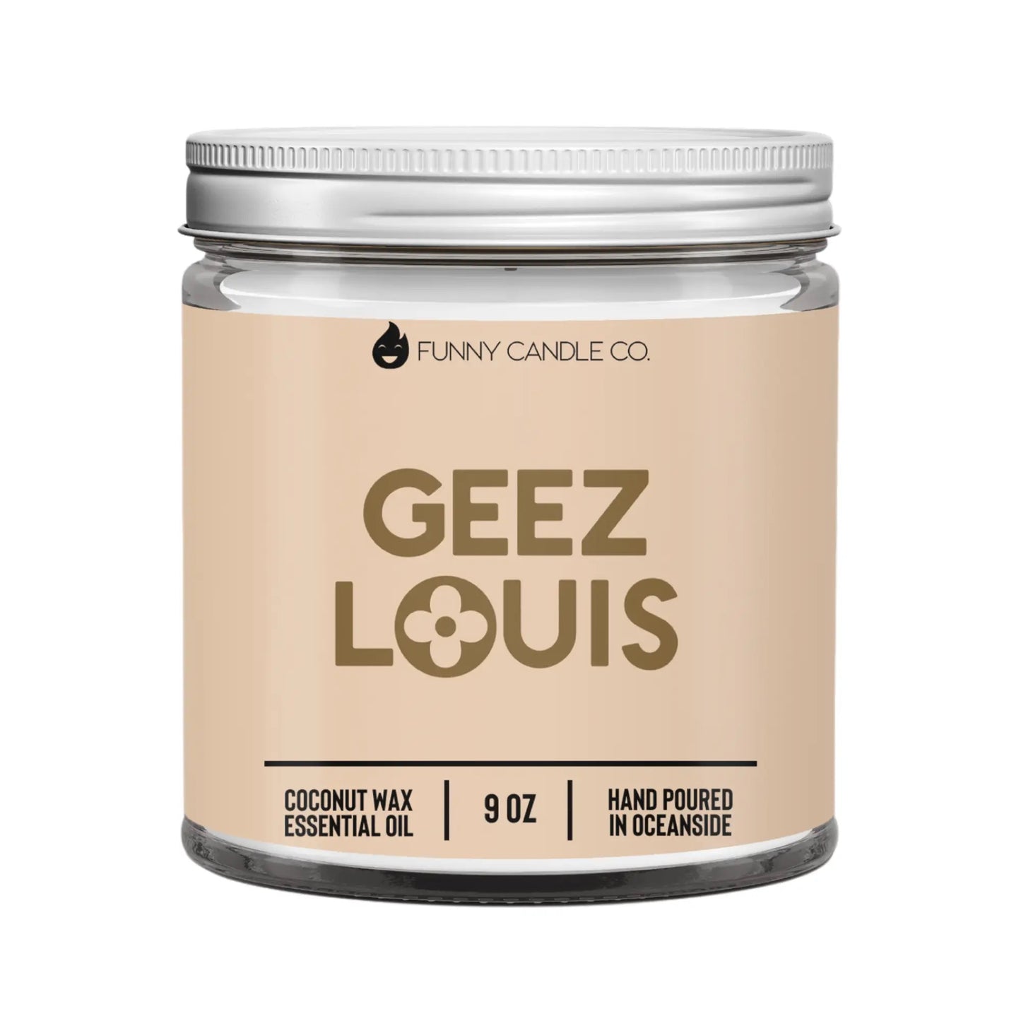 Funny Candle Co.- 
Geez Louis Candle