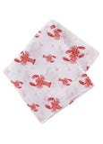 Heads or Tails Crawfish Swaddle Blanket