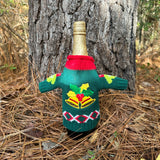 Tacky Christmas Bells Wine Bottle Sweater