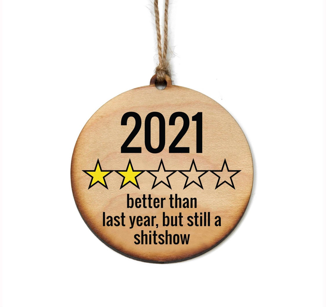 2021 Wooden Ornament