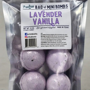 Lavender Vanilla Bath Bombs